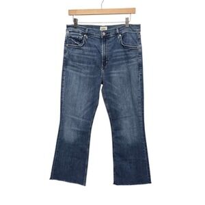 Citizens of‎ Humanity Jeans Womens 29 Isola Bootcut Raw Hem Stretch Mid Rise
